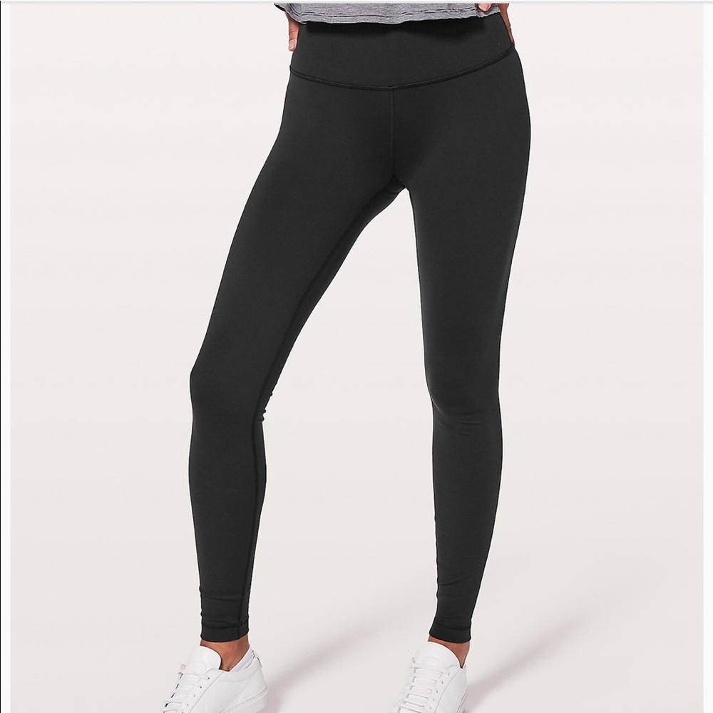 Lululemon Wunder Under 28” leggings in black